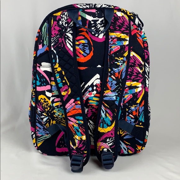 Vera Bradley Campus Backpack - Butterfly Flutter - Picture 4 of 11